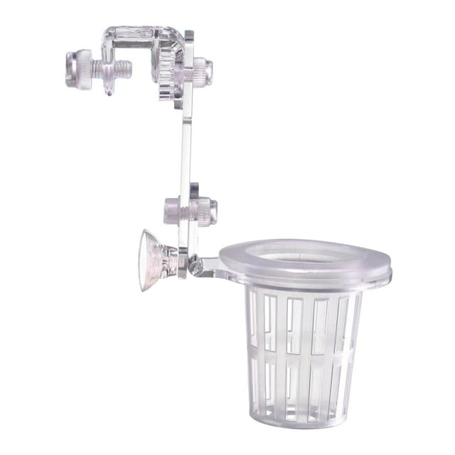Soporte acuático para plantas de acuario, estante portátil para plantas de agua, taza para acuario ajustable
