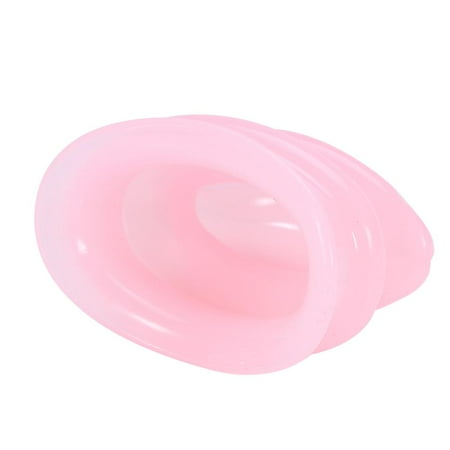 Lippin Large Lip Plumper - WALFRONT Silicone Lip Plumper Enhancer Lip Suction Device Beauty Tool for Womens Gift (Pink)