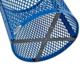 thumbnail image 3 of 32 Gallon Thermoplastic Mesh Recycling Receptacle w/Dome Lid, Blue, 3 of 7
