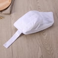 thumbnail image 3 of MasteelfCA Chapeau de Chef Professionnel en Maille Respirante avec Sangle Réglable - Taille Unique (Blanc), 3 of 7