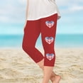 thumbnail image 2 of Ahuyic Holiday Print Girls Capris Yoga Style Kids 2-13Y, 2 of 5