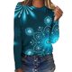 thumbnail image 4 of Camisas Navideñas Para Mujer, Camisetas de Manga Larga, Blusa Informal Holgada Con Cuello Redondo Estampada A La Moda Odeerbi  ODB194727, 4 of 5
