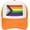C3000, variant on Progress Pride Rainbow LGBT,LGBTQ Transgender Gay Flags Trucker Hat Men Mesh Baseball Cap Women Dad Hat Sun Hat Black