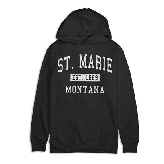 St. Marie Montana Classic Established Premium Cotton Hoodie
