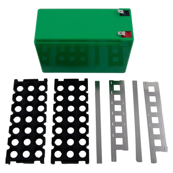 12V 7Ah Battery Box Case Fit For Battery 3*7 Nickel With ABS Storage Box Part With PCB Board DIY Battery Pack Organizer Access