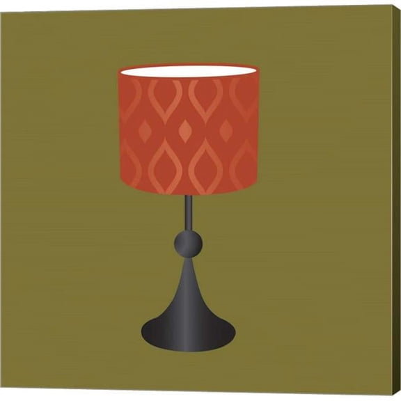 Metaverse C951034-0120000-AAAACMA MCM Lamp I by Posters International Studio Canvas Wall Art - 12 x 12 in.