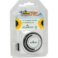 thumbnail image 3 of NEW HYDROFARM TM01015D Hydroponics Grow Light Dual Outlet Analog Grounded Timer, 3 of 5
