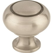 Top Knobs M1308 Ring 1-1/4" Mushroom Cabinet Knob From The Asbury Collection - Nickel