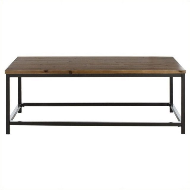Hawthorne Collections Table Basse en Bois de Sapin Chêne