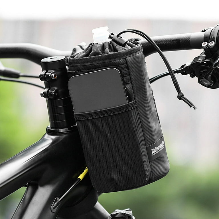 Porte-bidon Isotherme Pour Vélo : Le Sac De Rangement Pour Gourde Qui Se Fixe Au Guidon