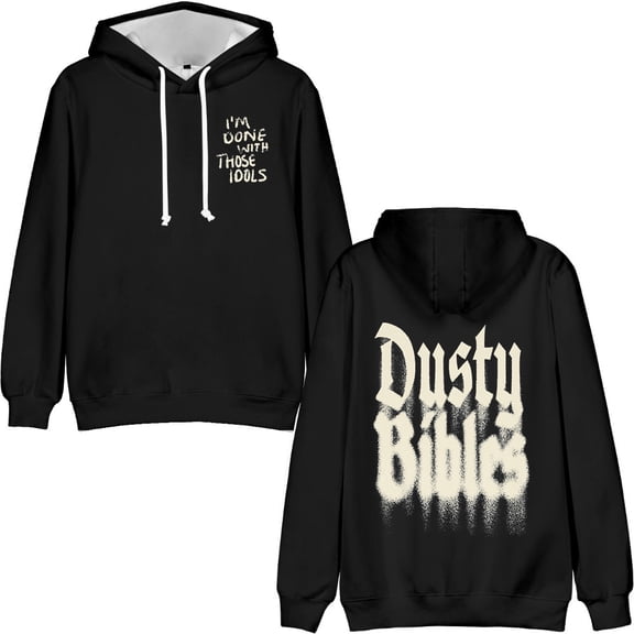 Josiah Queen Dusty Bibles Merch Bagless Hoodie Sweatshirt Streetwear Unisex Winter&Spring Casual Fashion Pullovers