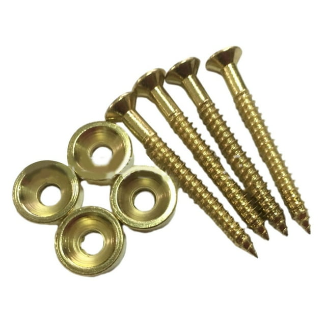 High Quality Guitar Neck Mounting Screws and Bushings Set for Electric Guitar