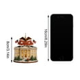 thumbnail image 6 of Commemorating The 250Th Anniversary Of The Founding Of The United States, Featuring The White House Design, Made Of 2D Acrylic, A Perfect Collectible For The Holidays, 3.15-Inch Pendant., 6 of 6
