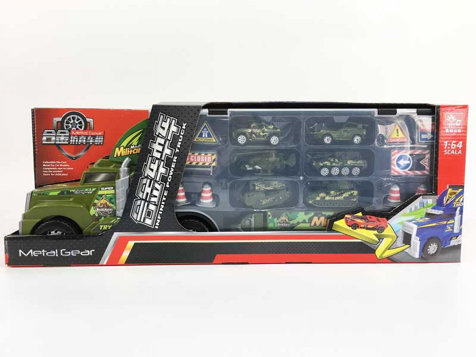 Kids Toy Truck Transport Truck Military Toy Truck with Lights and Sound Emergency Quick Release Effect - Walmart.com