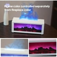 thumbnail image 4 of Realistic Flame Aroma Diffuser, Colorful Lights, 4-in-1 Aromatherapy Device Combining a Humidifier, Essential Oil Diffuser and Decorative Night Light, 4 of 8