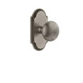 thumbnail image 5 of Grandeur Arcfav_Psg_234 Arc Solid Brass Passage Door Knob Set - Bronze, 5 of 6