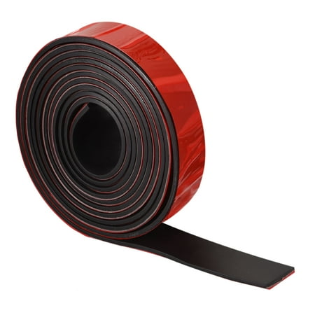 

Uxcell Neoprene Sheets Rolls Adhesive Back Solid Rubber Strips 5/32 T x 0.39 W x 118 L DIY Rubber Gasket
