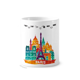thumbnail image 1 of Castillo de Torre Eiffel Paris Francia Taza de cepillo de dientes, 1 of 3