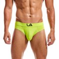 thumbnail image 5 of Sngxgn Men's Boxer Briefs Stretch Underwear Underpants Regular Leg(Yellow,XXL), 5 of 5