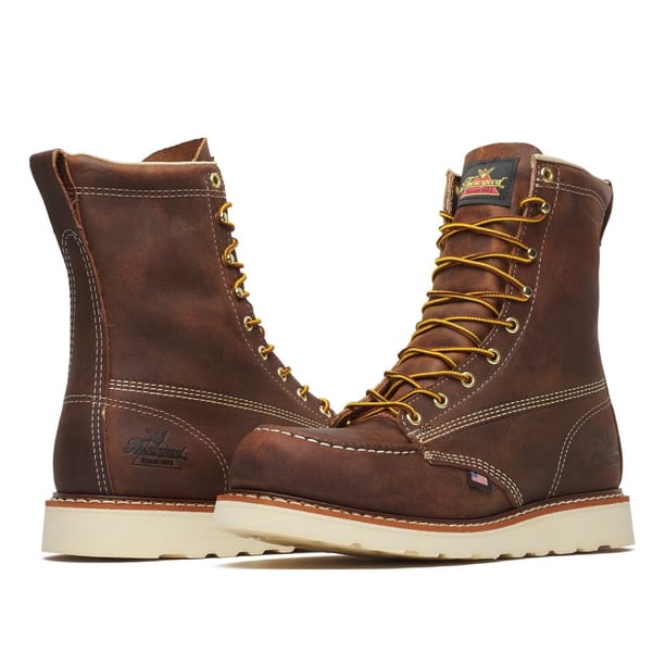 Botas de trabajo Thorogood American Heritage con punta de acero de 8 pulgadas para hombre
