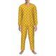 thumbnail image 3 of Fotbe Burger 1 Pijama de Hombre con Estampado de Manga Larga, Conjunto de 2 Piezas, Ropa de Dormir Suave y Cómoda con Bolsillos-X-Large, 3 of 7