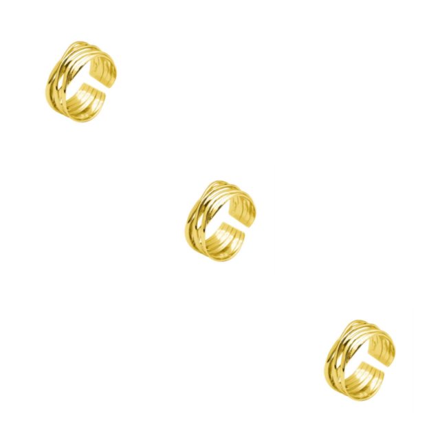 Minnieouse Anillos ajustables para fiesta de Cosplay, anillo abierto, joyería de mano, regalo de cumpleaños Type1 NO1