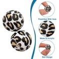 thumbnail image 3 of Cuentas de silicona de 12 mm, 40 piezas de cuentas de silicona redondas para llaveros, manualidades, pulseras, collares y cordones, 3 of 5