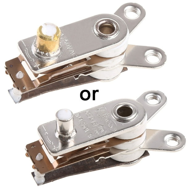 AC 250V 10A Rice Cooker Electric Oven Temperature Control Thermostat Controller Pressure Switch