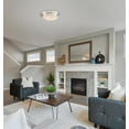 thumbnail image 4 of Savoy House Lucerne Flush Mount in Polished Nickel, 4 of 4