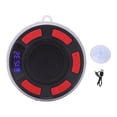 thumbnail image 2 of Altavoz De Ducha Bluetooth Con Ventosa, Pantalla De Batería De Reloj LED, Luz RGB, Sonido Estéreo De 360, Altavoz Portátil Resistente Al Agua Para Baño Y Uso Al Aire Libre, 2 of 7
