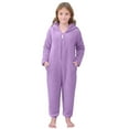 thumbnail image 2 of Conjunto de Halloween cálido para padres e hijos, pantalones largos, pijamas con capucha y estampados para el hogar, mono para niños, monos para niños, 2 of 4