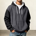thumbnail image 2 of Gyexs Quarter Zip Pullover Men Hoodie Oversized Half Zip Hoodies with Pocket Long Sleeve Tops, 2 of 6