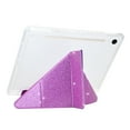 thumbnail image 2 of ELEHOLD Case For Samsung Galaxy Tab S9 FE/ S10 FE , Bling Magnetic Flip PU Leather Shock-Absorbent Multi-Angle Kickstand Full Protection Case Cover,Purple, 2 of 9