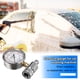 thumbnail image 4 of Manómetro de lavadora a presión FLhrweasw 6000PSI/40MPa conector QD 3/8 pulgadas, 4 of 7
