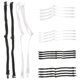thumbnail image 1 of 20Pcs Elastic Bow Tie Straps Adjustable Bow Tie Bands Bow Tie Extension Bands, 1 of 3