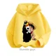 thumbnail image 3 of Sudadera con capucha de Anime One Pieces, ropa para niños, ropa para primavera y otoño para niñas, sudadera con dibujos animados de Luffy Zoro, traje para adolescentes, camisetas con capucha de Sonic, 3 of 5