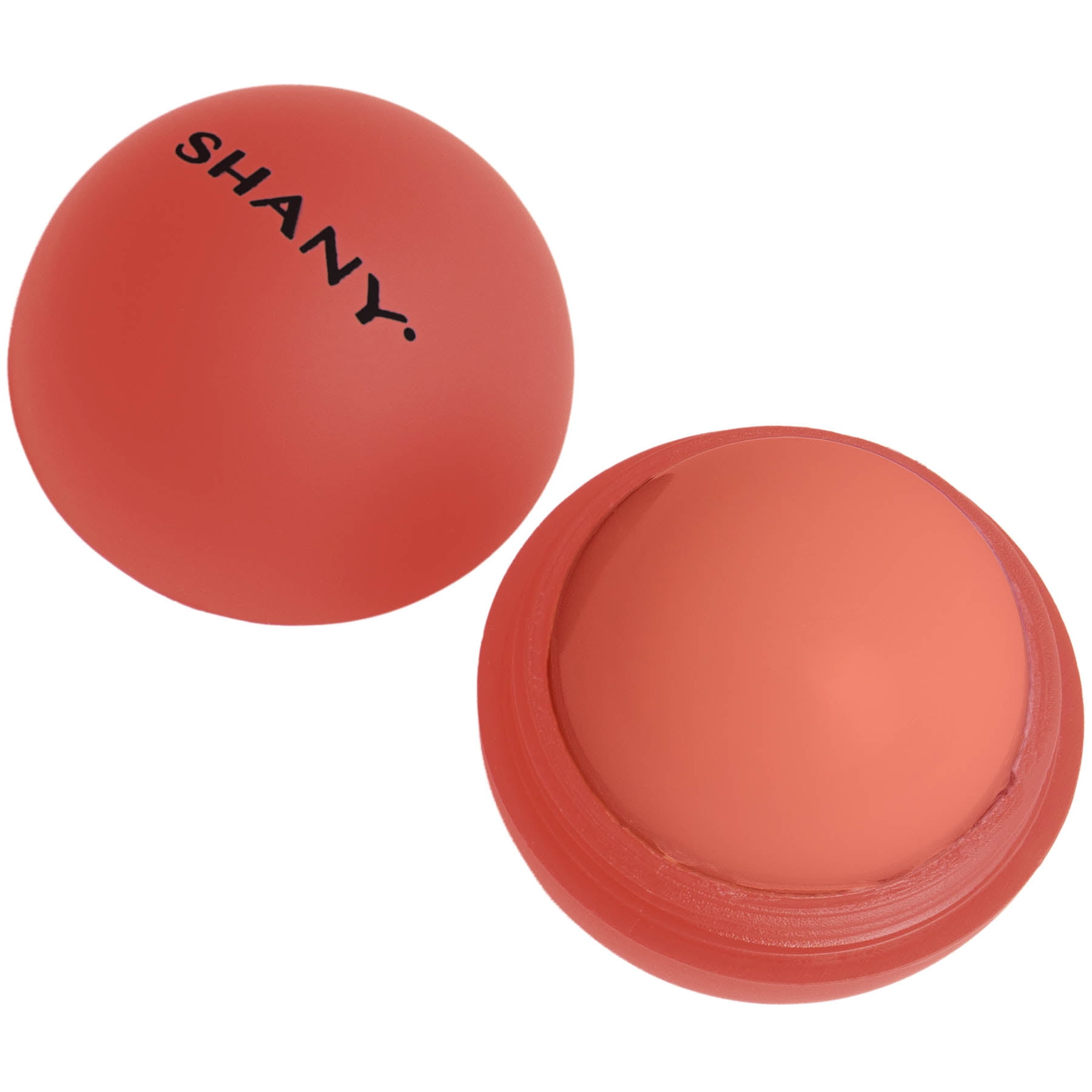 SHANY Lip Balm Sphere - Nourishing Hydrating Lip Balm Lip  Care Infused with Shea Butter and Moisturizing Oils to Soothe and Repair Dry and Cracked Lips - Red