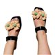 thumbnail image 4 of Sandalias de verano para mujer Sandalias planas sin cordones Zapatos romanos Sandalias informales con punta abierta Wmkox8yii  ytu8733, 4 of 9
