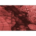 thumbnail image 1 of Ahgly Company Indoor Rectangle Patterned Grapefruit Red Area Rugs, 8' x 10', 1 of 6