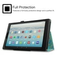 thumbnail image 6 of Fintie Folio Case for Amazon Fire HD 10 Tablet (7th/9th Gen, 2017/2019 ) - Premium PU Leather Stand Cover, Shades of Blue, 6 of 8