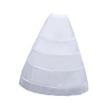 thumbnail image 4 of Elodie Accessoire de Crinoline de Mariée Jupon de Robe de Mariée pour Banquet Fête Cosplay 4 Cerceaux, 4 of 8