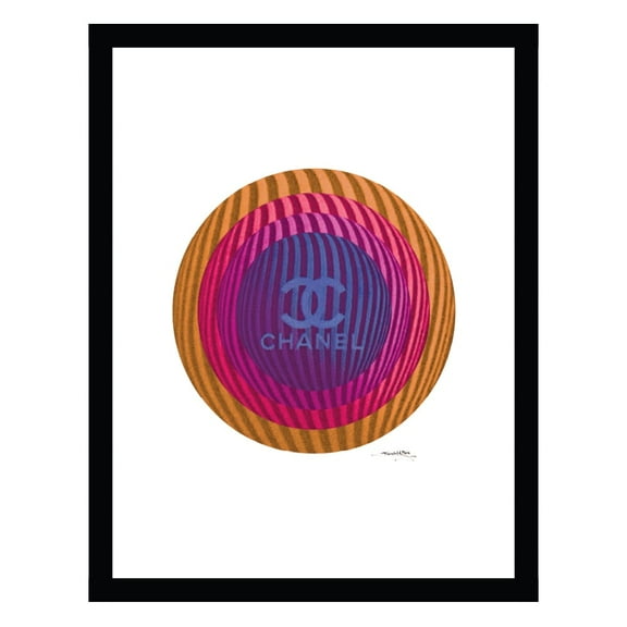 Fashion Abstract Design - Framed Print