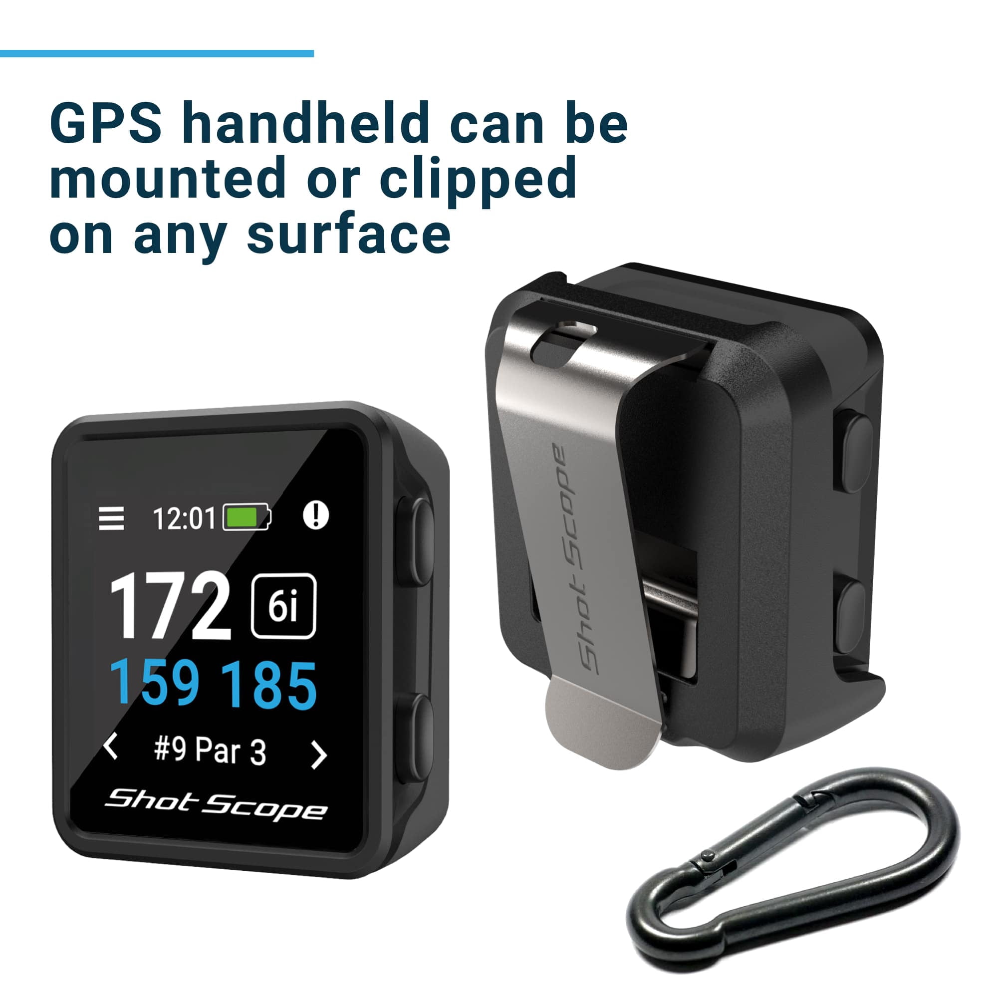 Shot Scope Golf H4 Black GPS/Range Finders