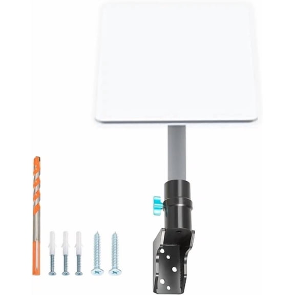 RHEA- Starlink Short Wall Mount For Starlink Internet Kit Satellite With Adapter