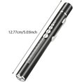thumbnail image 3 of Pen Light Portable Dual Light Source Led Pen Torch Rechargeable Penlight With Pocket Clip Healthcare Laboratory And Life Sciences Pen Lampblack1pcs), 3 of 5