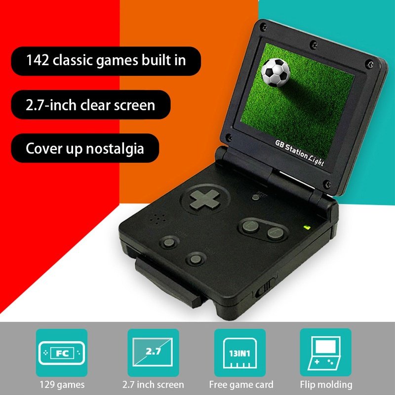 Classic Game Nostalgic GB Station 8bt Handheld Game Player Console SP PVP Handheld Game Player 8