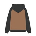 thumbnail image 5 of Mercatoo 𝗖olorblock Hoodie Sweatshirts for Teen Girls Cute Oversized 𝐏reppy Pullover Tops Long Sleeve Sweatshirt with Pocket, 5 of 5