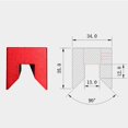 thumbnail image 6 of Woodworking Drill Guide Hole Puncher for Round Wood Joinery Need, 6 of 8