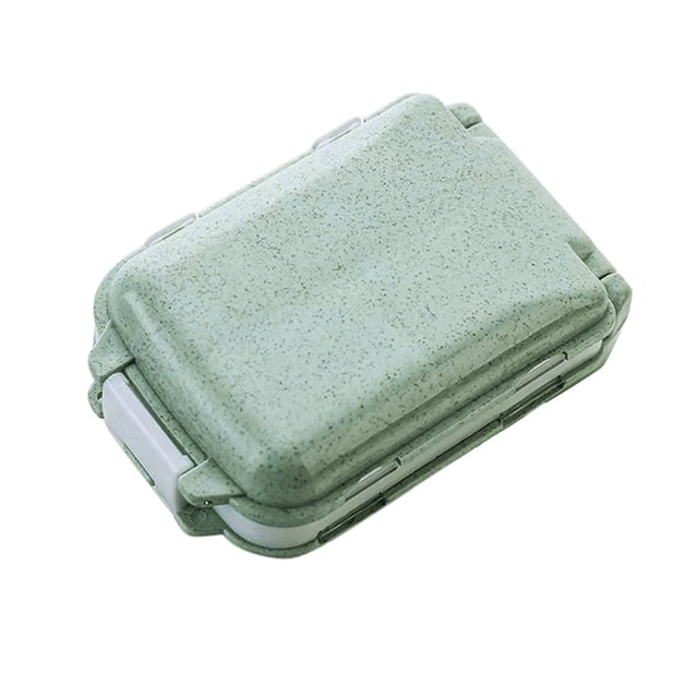 Less Than 5 Tool Bag Folding Box Three Layer Storage Box Carry A Cute Portable One Week Box with Transparent Tape Cover Dispensing Box