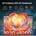thumbnail image 3 of HP Probook 465 G11 Laptop 16" FHD WUXGA IPS Notebook, AMD Ryzen 7 7735U, 16GB RAM, 512GB SSD, AMD Radeon Graphics, Copilot AI, Wi-Fi, Windows 11 Pro, 3 of 5